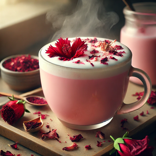 Hibiscus Latte