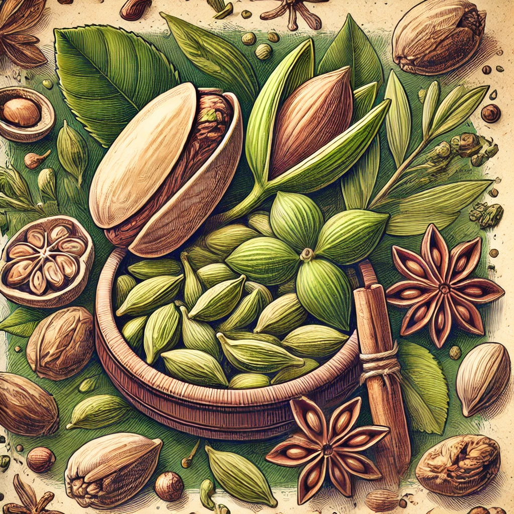 Pistachio and Cardamom